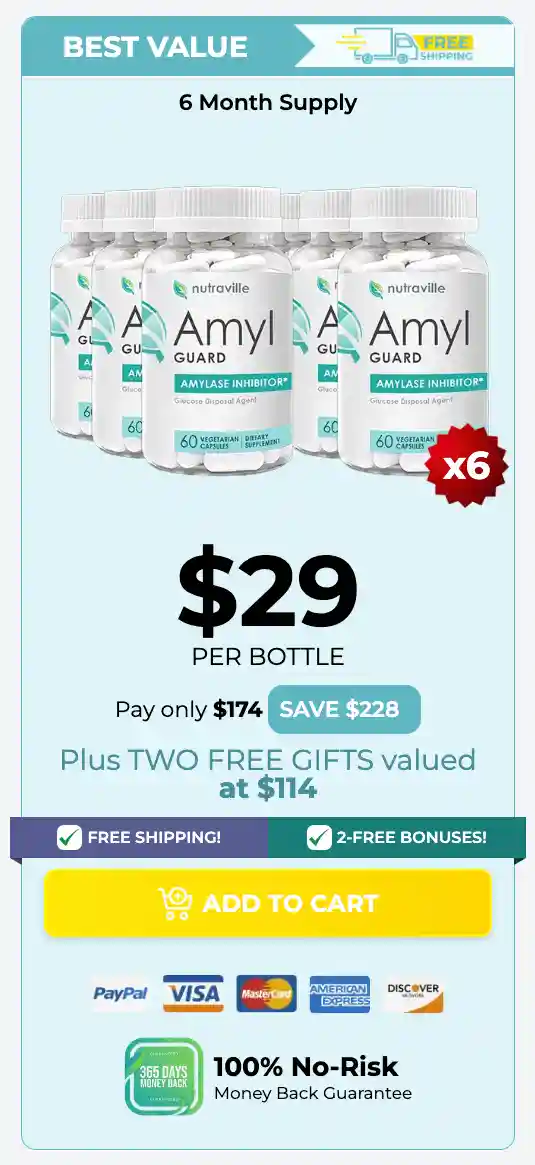 amylguard 6 Bottles